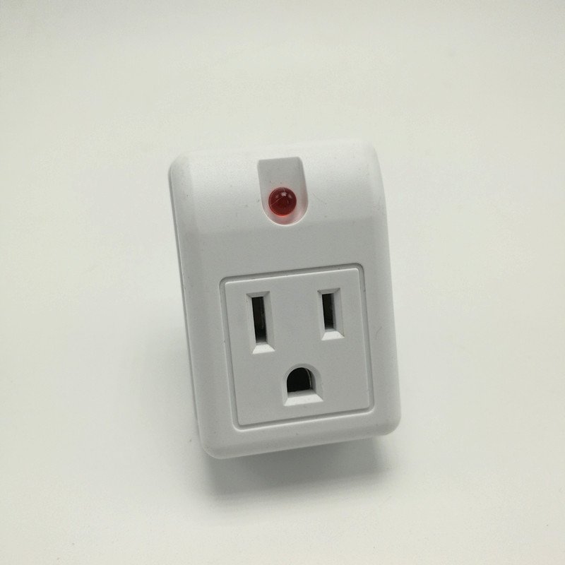 1 Single Outlet Surge Protector Adapter Power Wall Tap 900 Joules Protection ABS Material US Plug Standard 15A Rated 125V