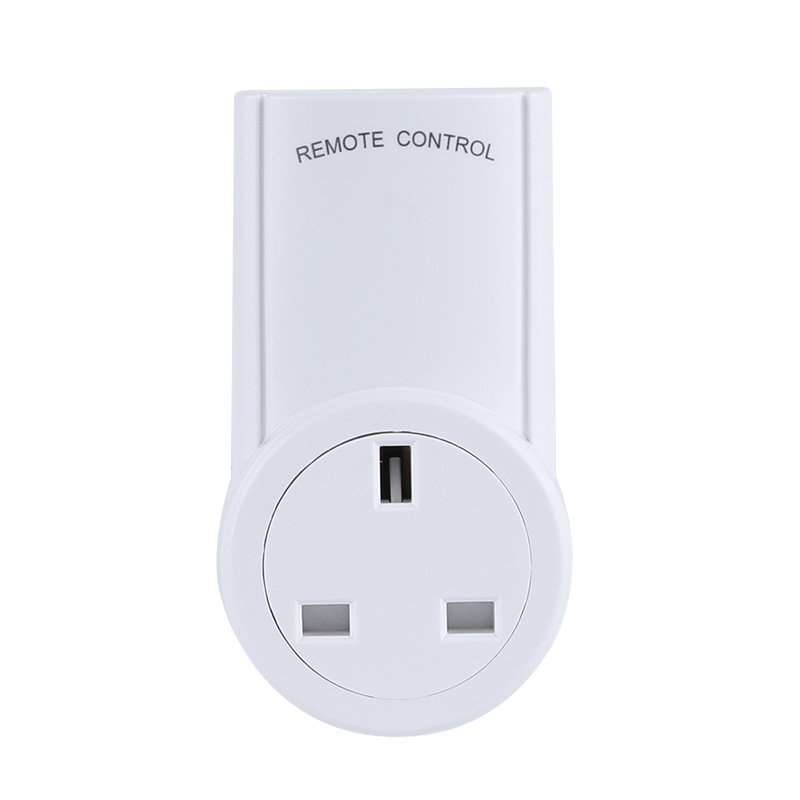 UK Standard Wall Plug Socket with Remote Control RF433.92Mhz