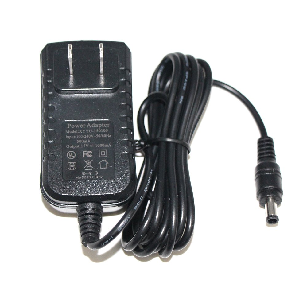 Us Ac Dc Led Strip 12V 15V 400ma 0.4A 6W 5V 2A 5A 9V 1A Adapter Power Supply Black USA Plug Plug in Battery Plug Into Power 1.2M