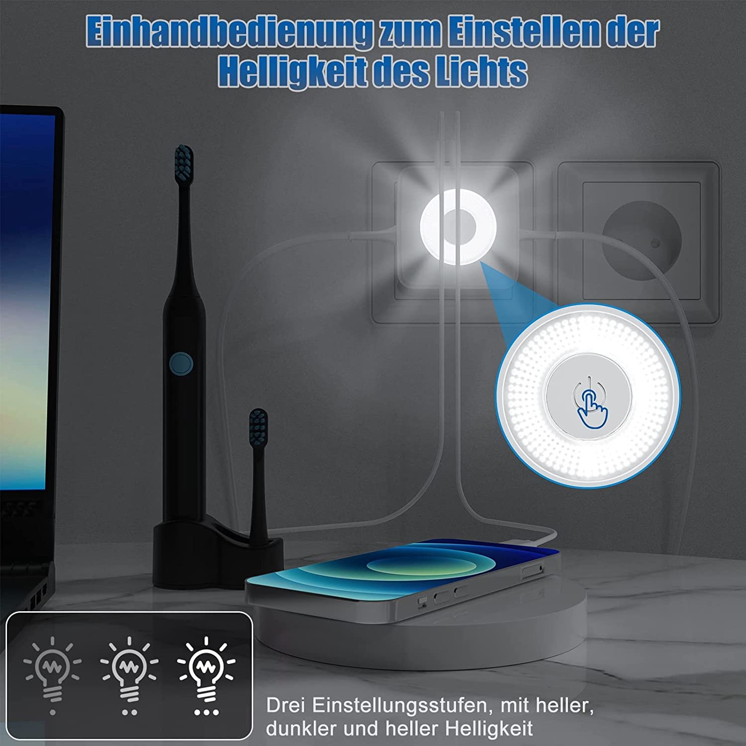 Premium Quality Eu Plug Portable Wall Socket Power Plug Adapter With PD,QC3.0 Fast Charging