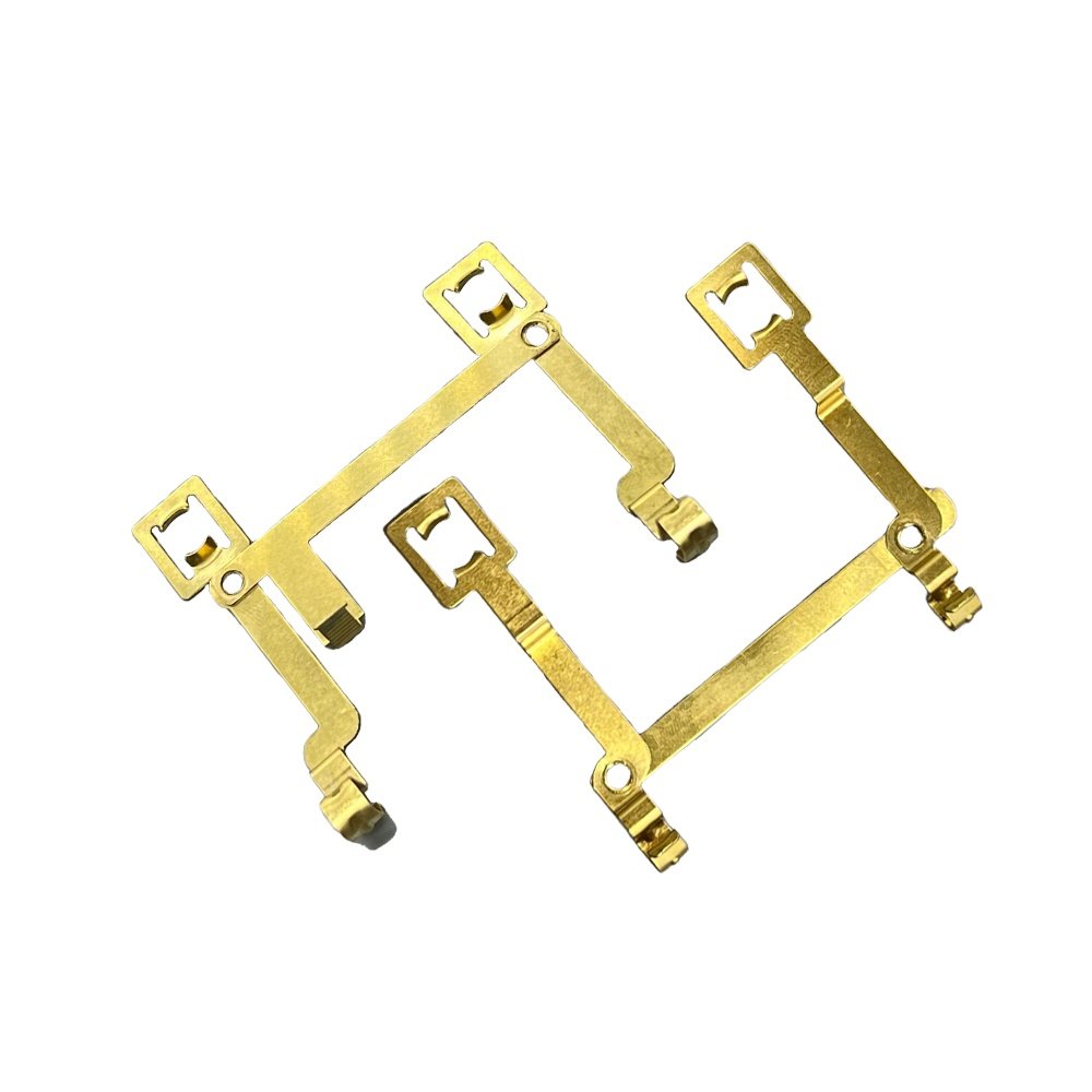 Switch Socket Electric Power Plug Pin Electrical Conductive Strip Brass Contact Stamping Bending Parts