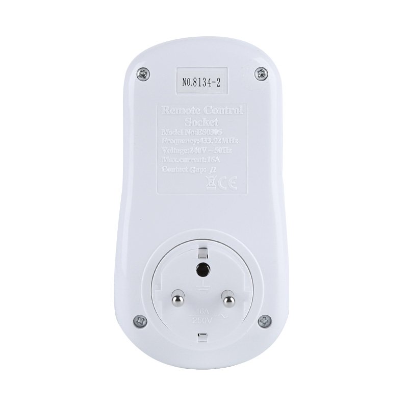 France standard switch remote control plug wireless remote electric socket for home use