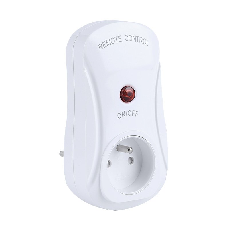 France standard switch remote control plug wireless remote electric socket for home use