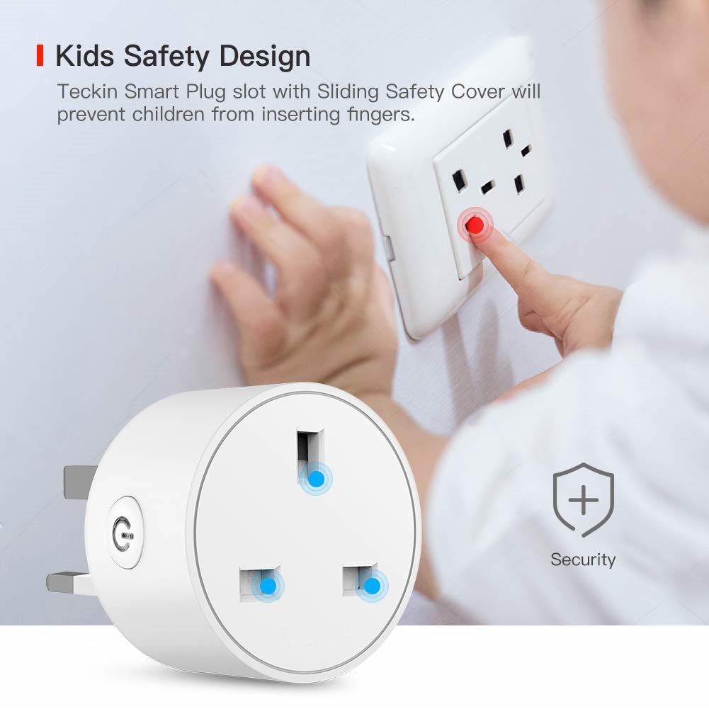 TECKIN quality tuya wifi UK 16A smart socket/WLAN plug,competitive price.remote access and Alexa/google assistant voice control