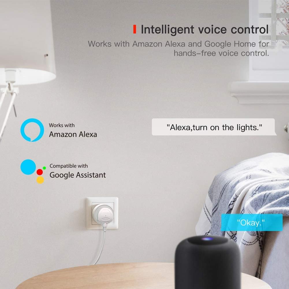 TECKIN quality tuya wifi UK 16A smart socket/WLAN plug,competitive price.remote access and Alexa/google assistant voice control