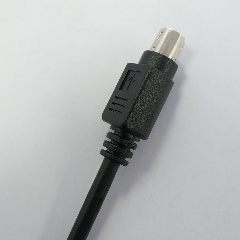 waterproof plug cable 8 pin mini din to bnc adapter wire harness cable
