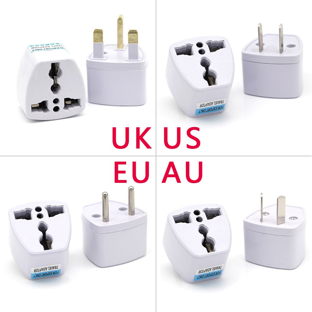 GAZ-AU8 UK EU AU to US Plug Converter AC Multiple styles Power Plug Charger Adapter