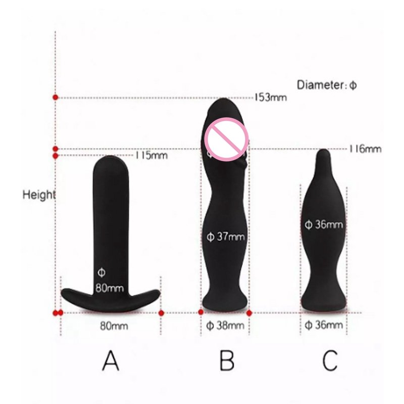 Silicone Inflatable Anal Plug Expandable Dildo Pump Butt Plug Anal Dilator Prostate Massage Anus Extender Dilatador Anal Sex Toy