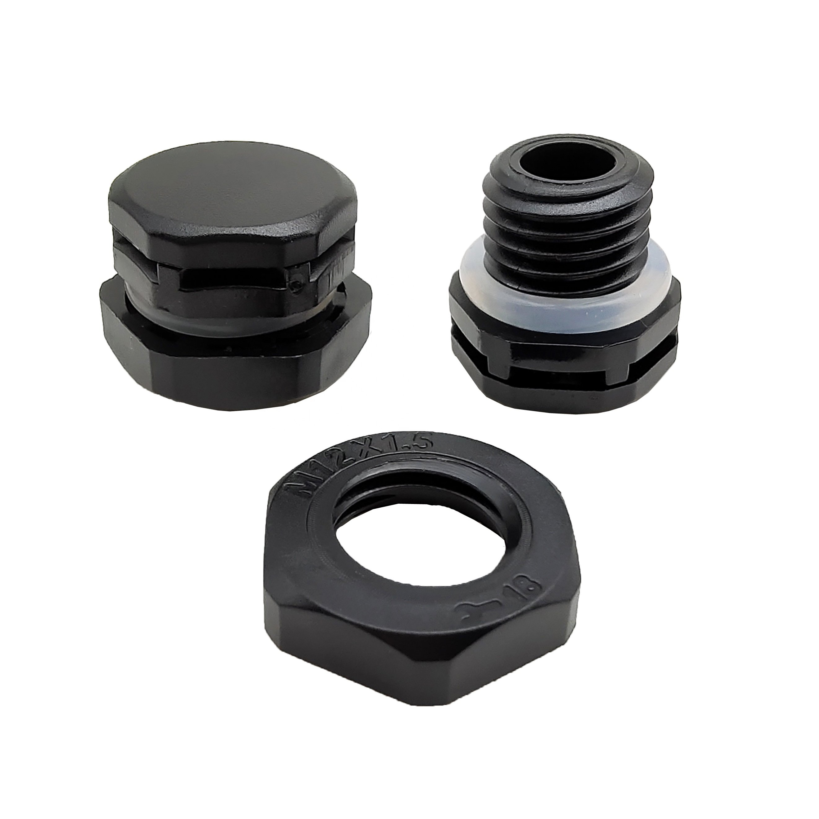 M16*1.5 waterproof breathable valve Pressure Reducing plastic Vent valve air vent plug