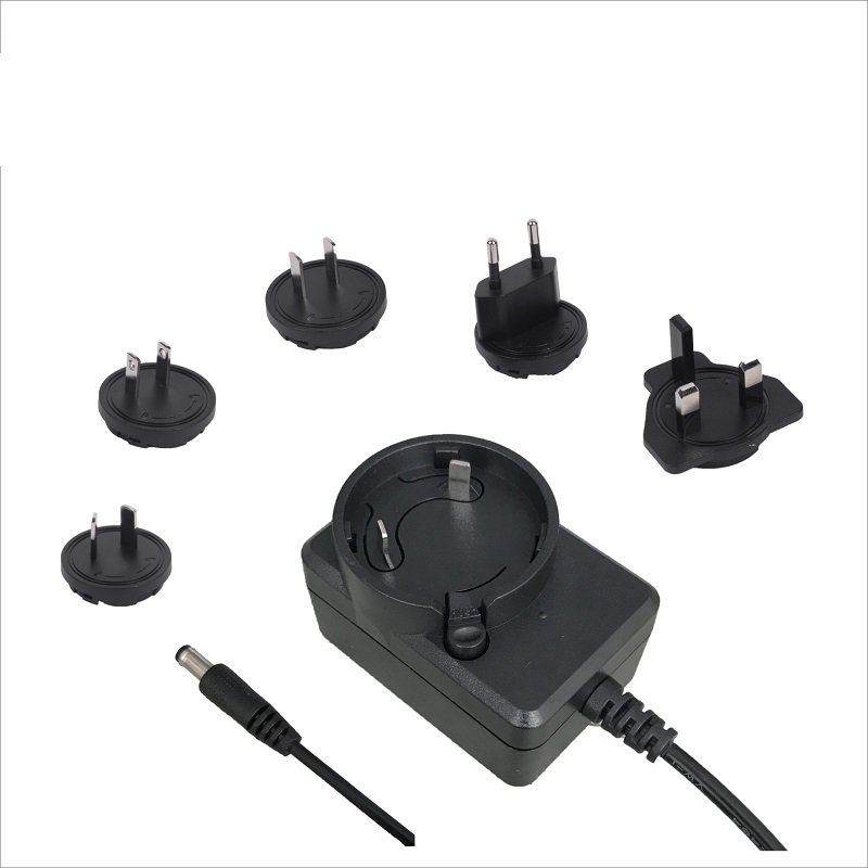 Wall Charger Ac Dc Power Adaptors 12V 24V 1A 1.5A 2A Cctv Power Plug Adapter