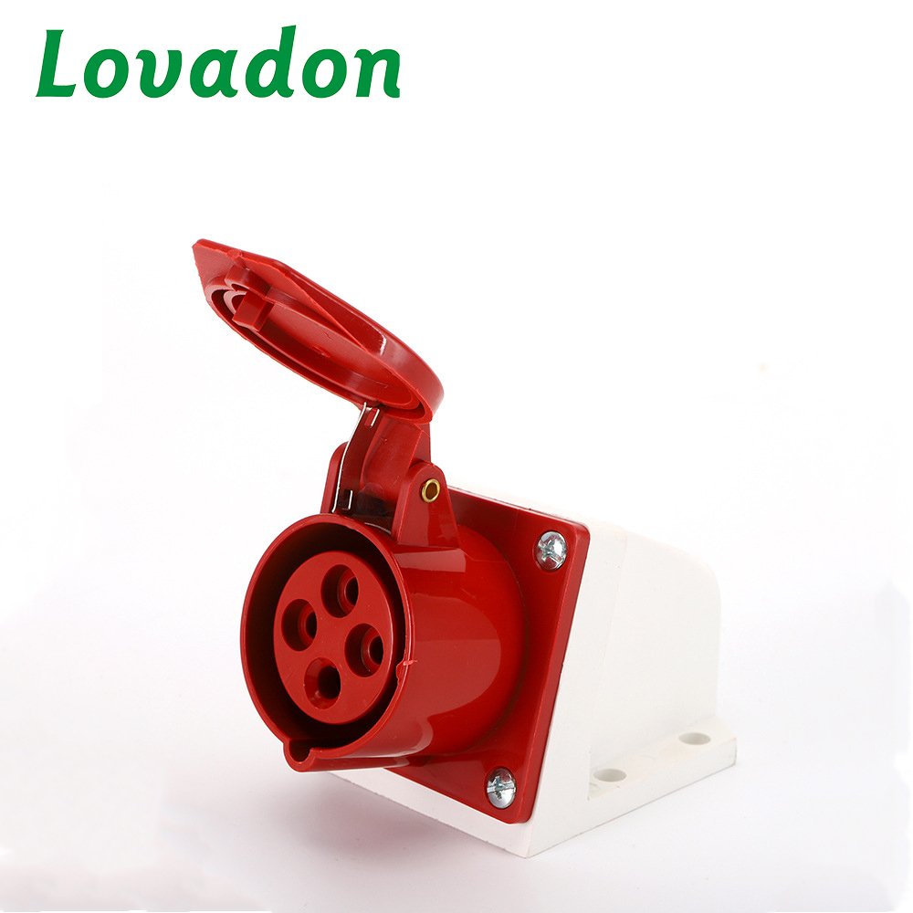 Ip44 16 Amps Lth 114 124 Industrial Socket Industrial Plug And Socket