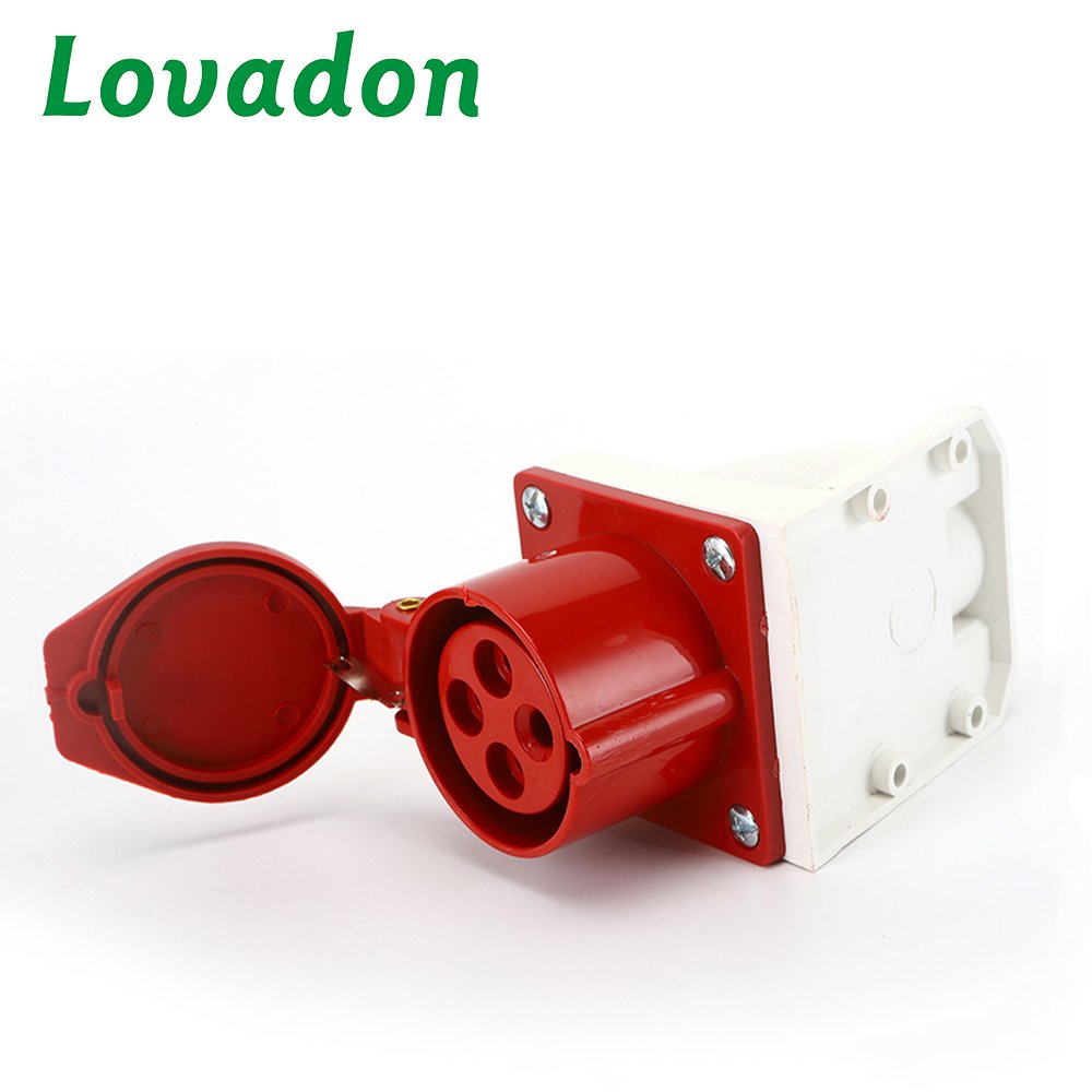Ip44 16 Amps Lth 114 124 Industrial Socket Industrial Plug And Socket