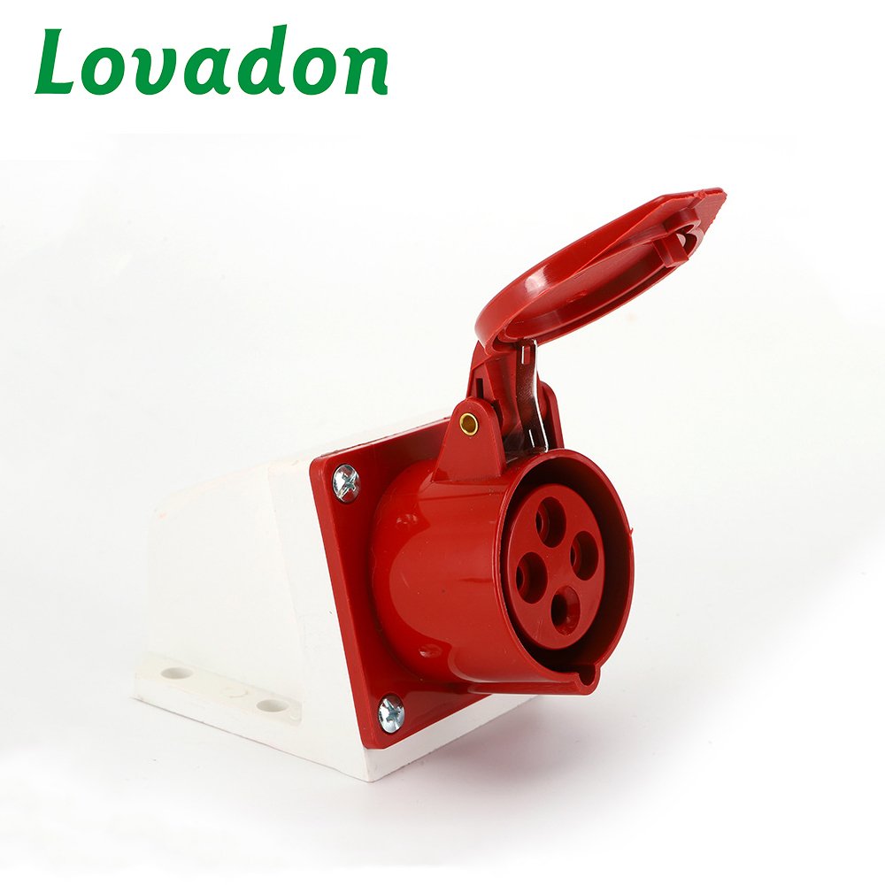 Ip44 16 Amps Lth 114 124 Industrial Socket Industrial Plug And Socket