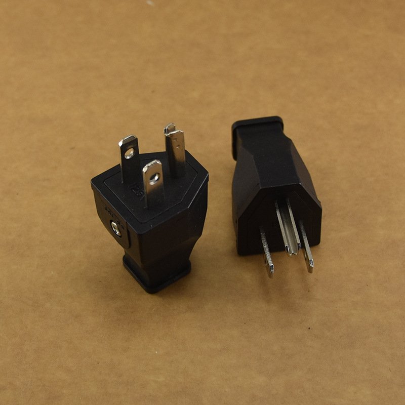 3 Pin US Grounded Plug US wirable plug/ USA connector