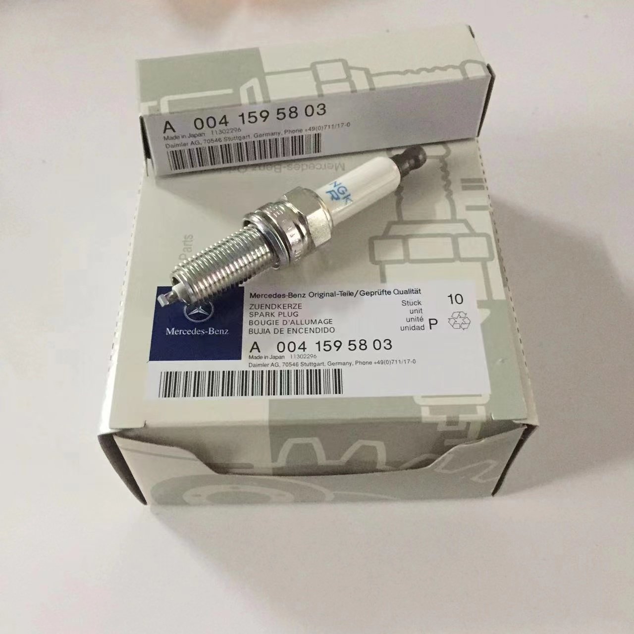 Wholesale Auto Part Engine System Iridium Spark Plugs For Mercedes-Benz W203 W204 W211 W212 A209 S203 S204 S211 OEM A0041595803