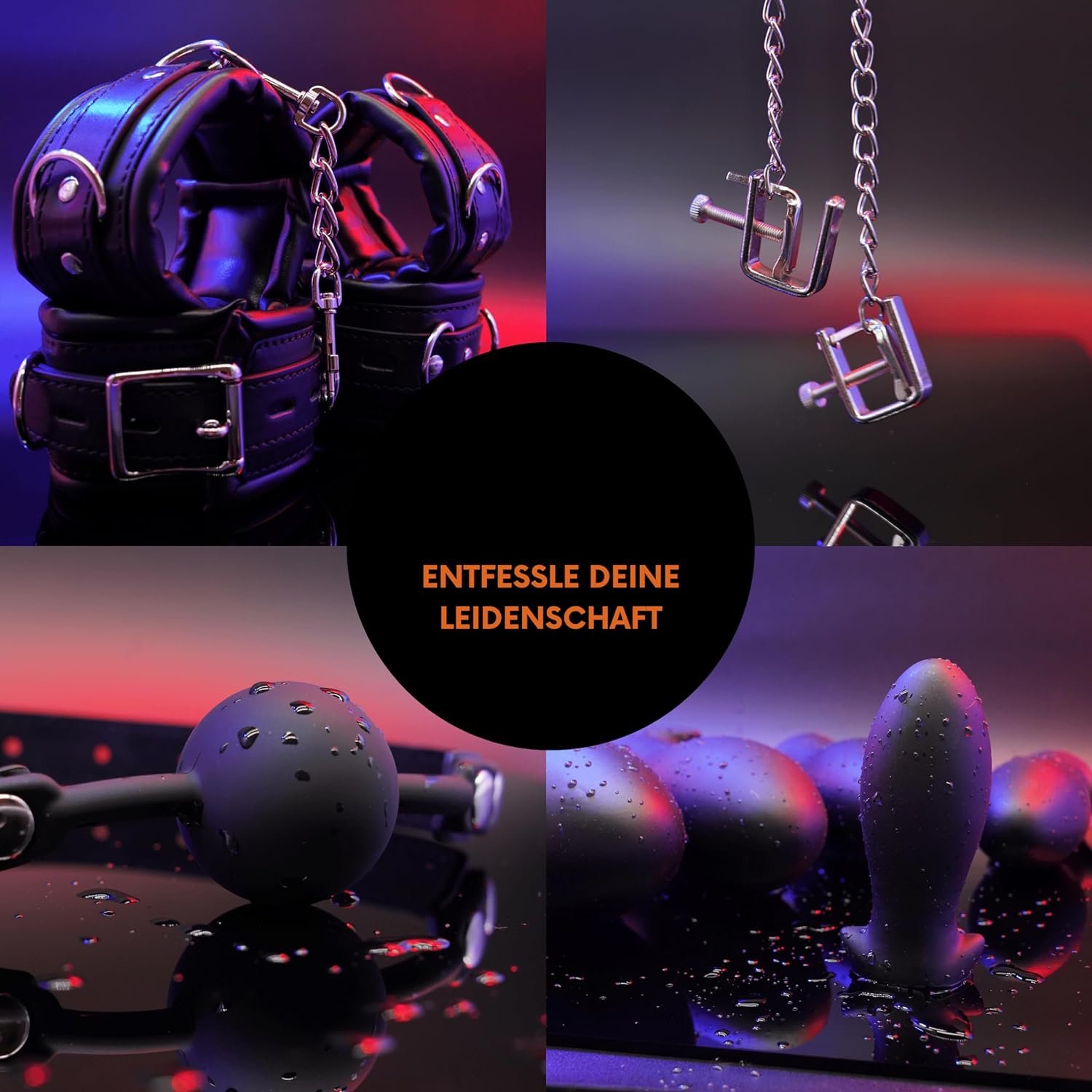 Inflatable anal plug with pump-Extreme size 40x12cm with 5 beads design for customizable expansion For men and women