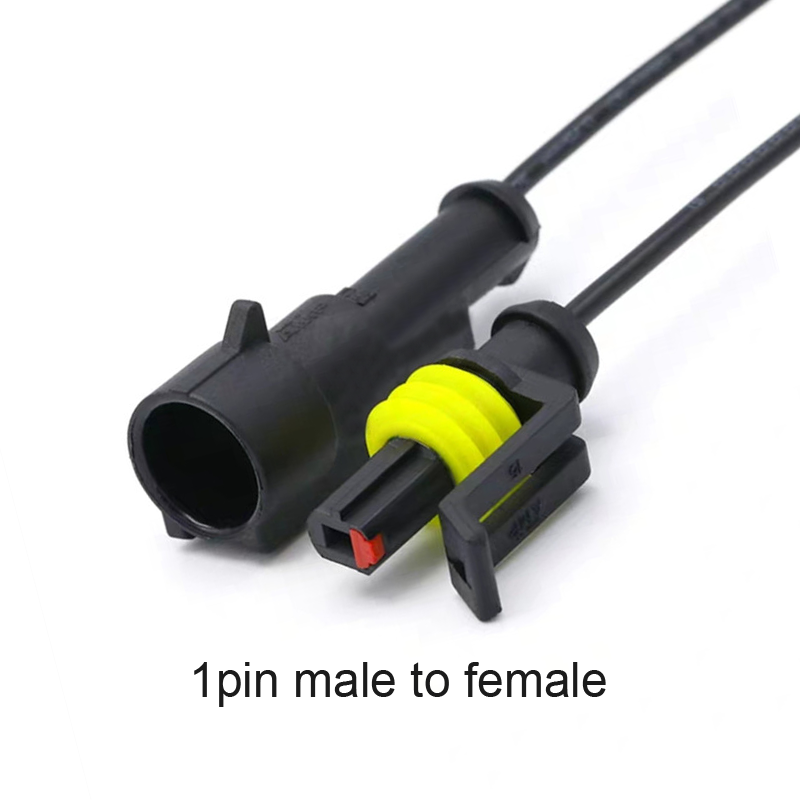 AMP 1P 2P 3P 4P 5P 6P Way Waterproof Electrical Auto Connector Male Female Plug Wire Cable harness for Car Motorcycle