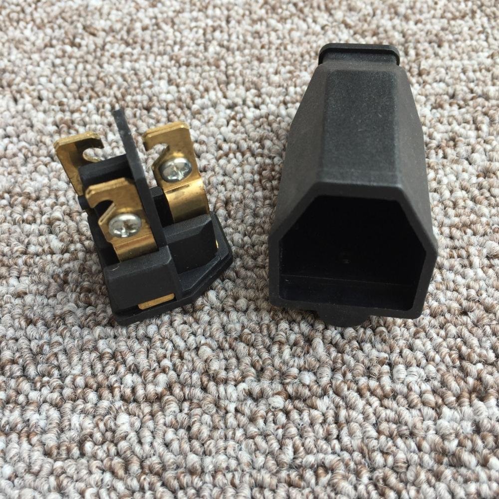 USA American Standard rewireable Grounding AC power cord plug 15A