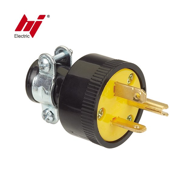 UL certification 5-20P Plug NEMA Straight Blade 20 Amp 125V Power PVC Plug