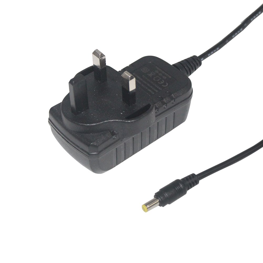 12V Plug DC Power Supply 2A AC Adapter, Compatible with 12Vdc External Hard Drive with 5 DC Connectors