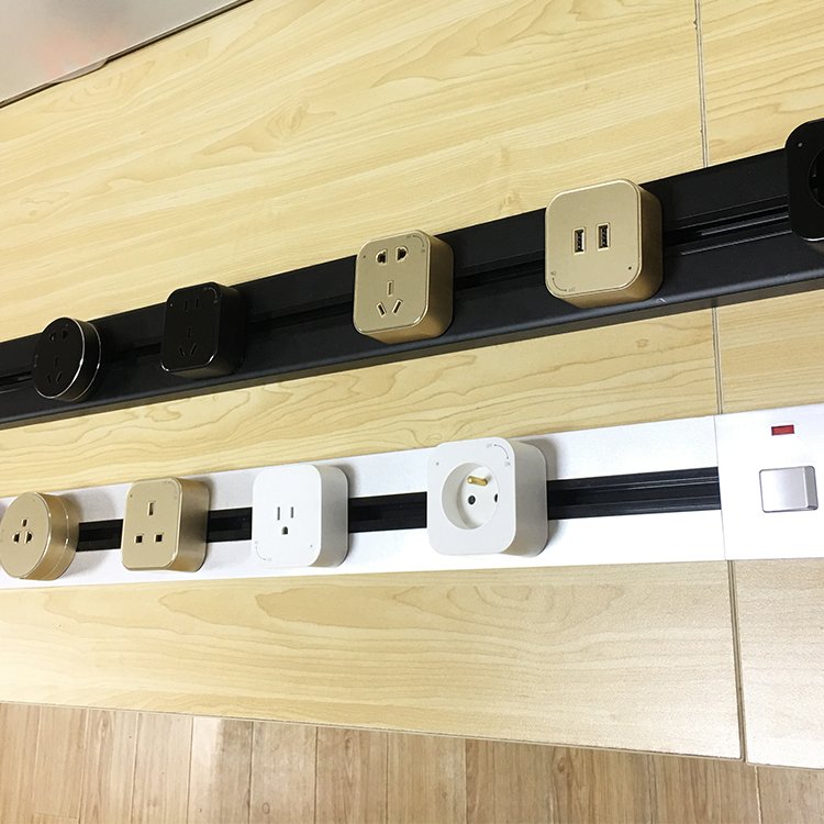 Wholesale Electrical Plug Multi Universal USB Charging Adapter for Power Track System Socket