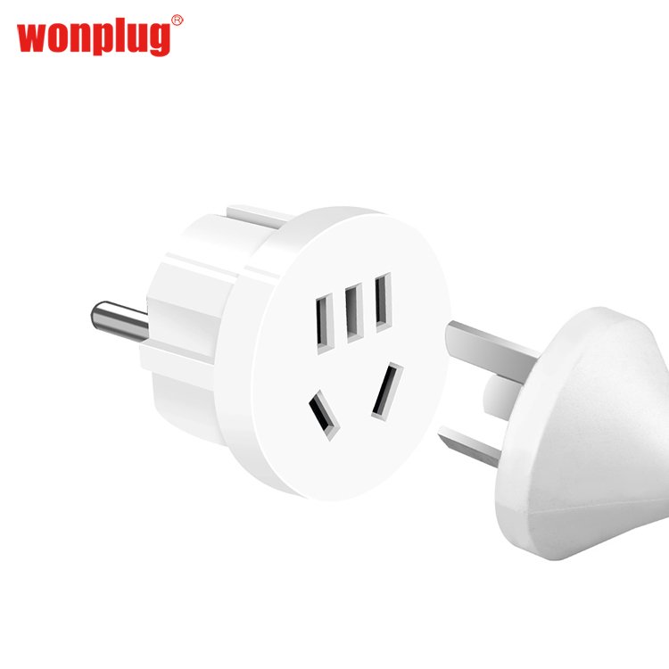 USA New Zealand China Australia to Europe Travel Power Multiple Plug Adapters EU Converter australia to europe adapter plug