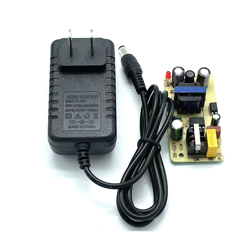 anti-interference low ripple 12V 1A EU/UK/US/AU plug power supply AC/DC power adapter 12V1a adaptor led strip power supply