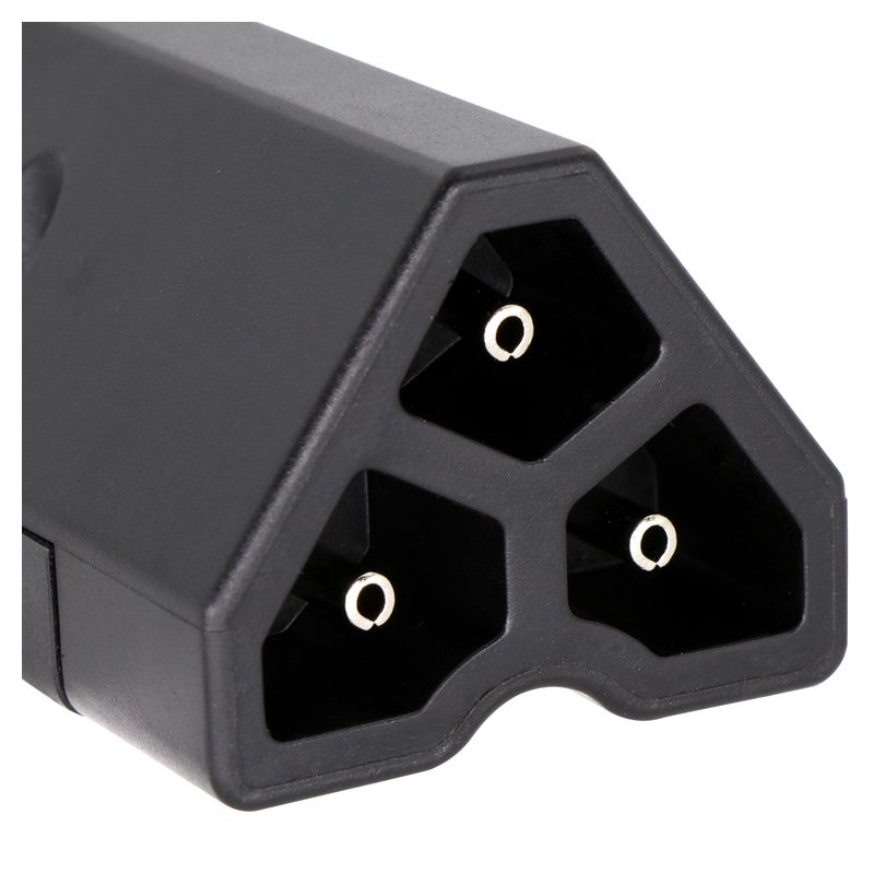 48V Golf Cart Charger Plug for EZGO RXV 3-Pin Triangle Handle Connector 604321\611219