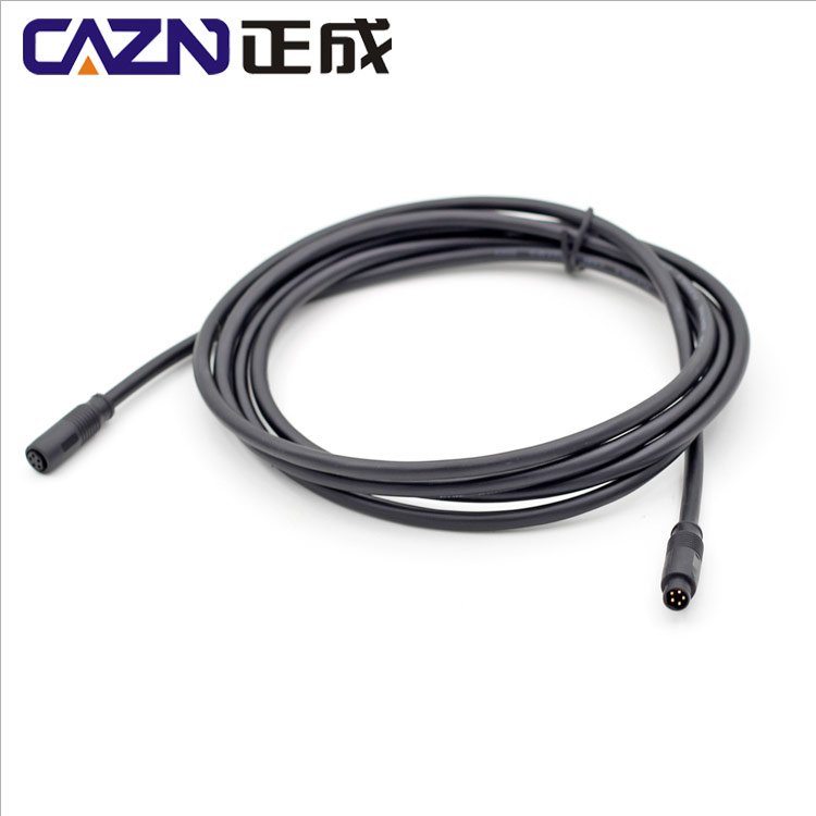 M8 Mini Power Connector Plugs M8 3 4 5 Pins Waterproof IP65 IP67 Connector for Smart Appliances Controller Electric Scooter