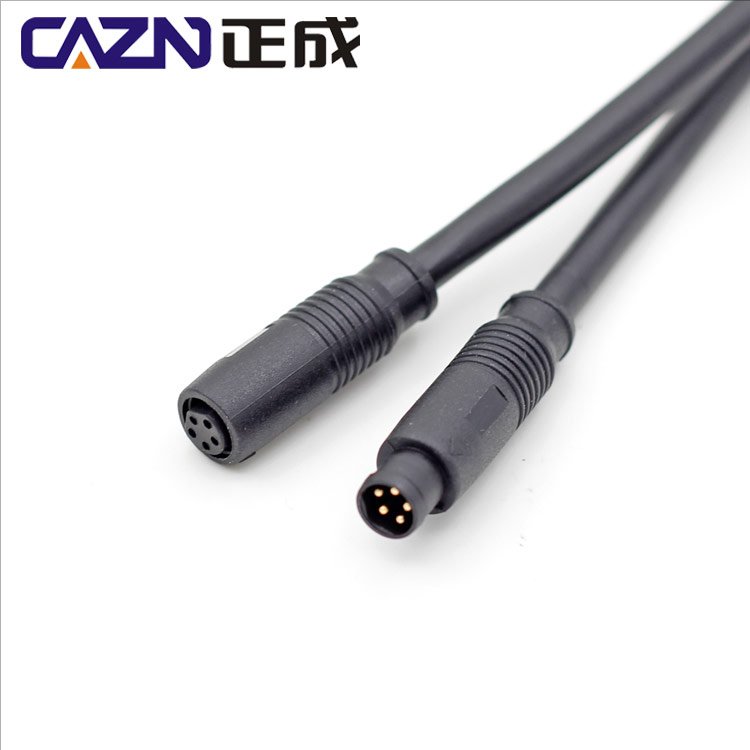 M8 Mini Power Connector Plugs M8 3 4 5 Pins Waterproof IP65 IP67 Connector for Smart Appliances Controller Electric Scooter