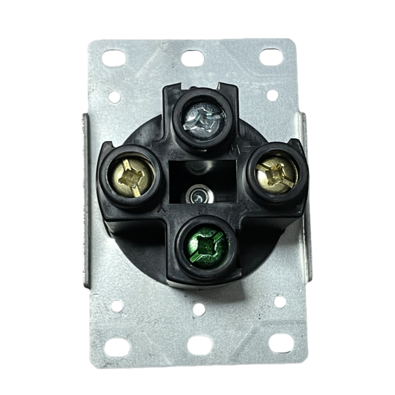 ETL Listed Flush Dryer Receptacle 30 Amp 125 250V Current Black NEMA 14-30R Power Outlet Plug Socket Switch