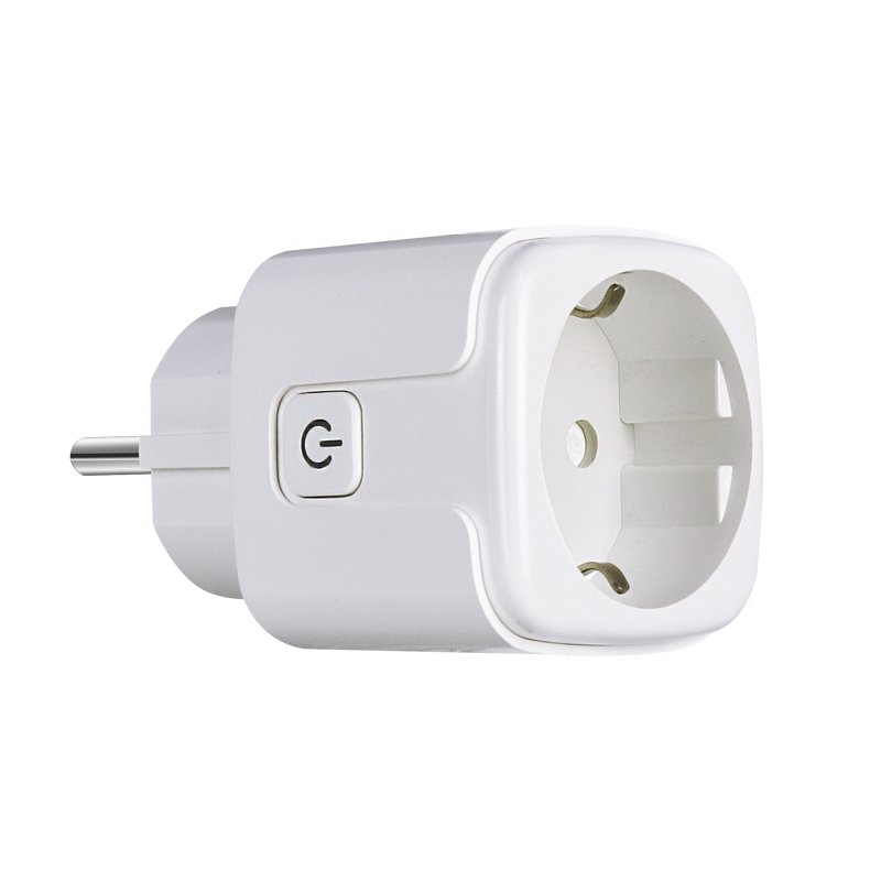 EU Square Type Wifi 10A 2.4G Mini Smart Plug Socket Automotive Wireless APP Control Android / IOS