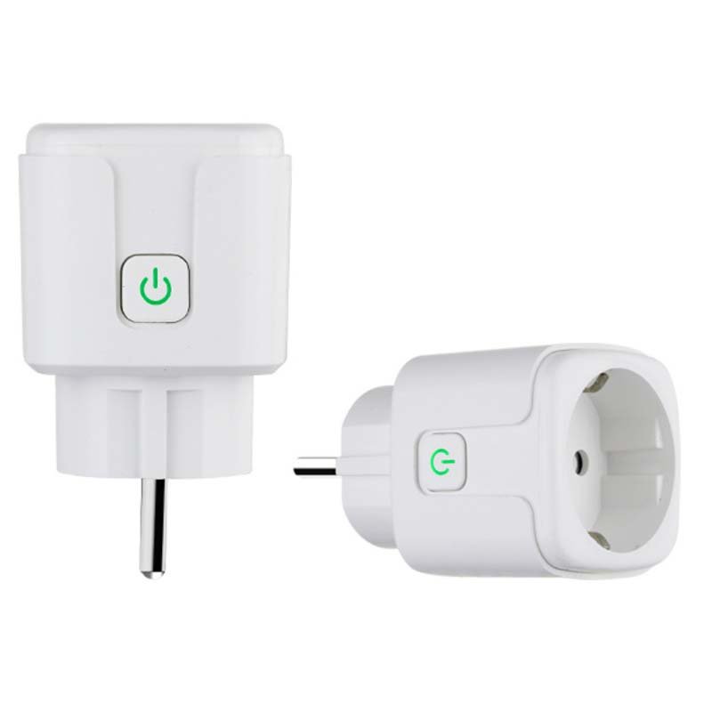 EU Square Type Wifi 10A 2.4G Mini Smart Plug Socket Automotive Wireless APP Control Android / IOS