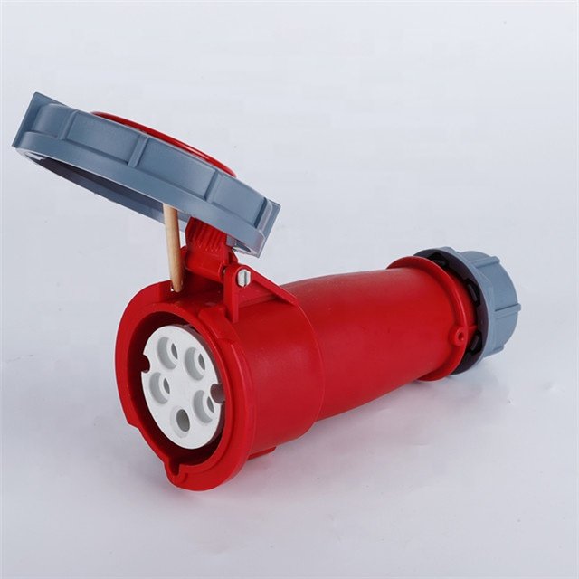 Manufacture 220v 3pin waterpoof IP67 industrial plug& socket 3 phase 16A/32A male female