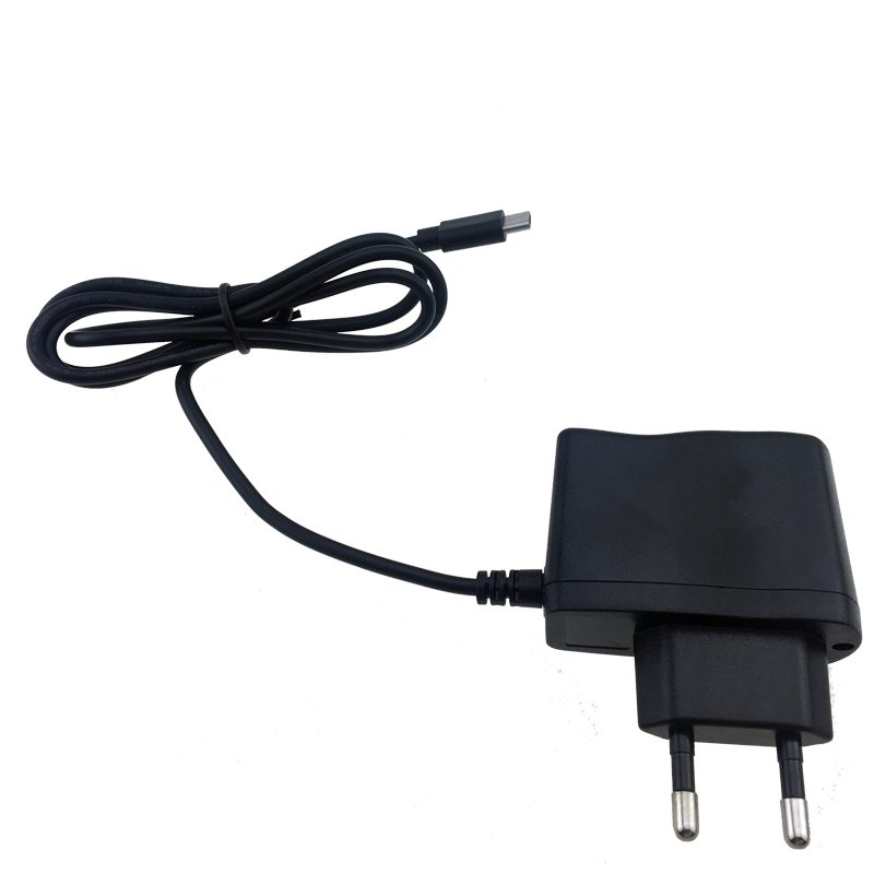K 60950-1 100-240Vac 50/60hz dc 5v 1000ma adapter charger Korea plug 5v 1a type c power adapter 5w with led turning lights