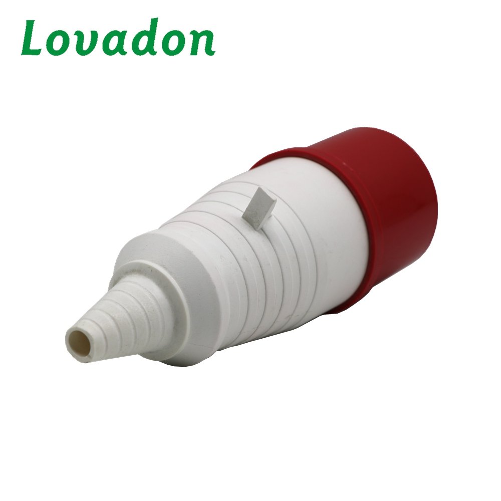 New Style Red Ip44 Industrial Power Plug And Socket 16a 3 Pin