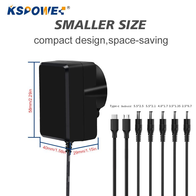 5V10W EU UK US AU Interchangeable Plug Power Supply 12v 24v 6v 12w Power Supplies Ac 100-240v 50-60hz Neon Light Power Adapter