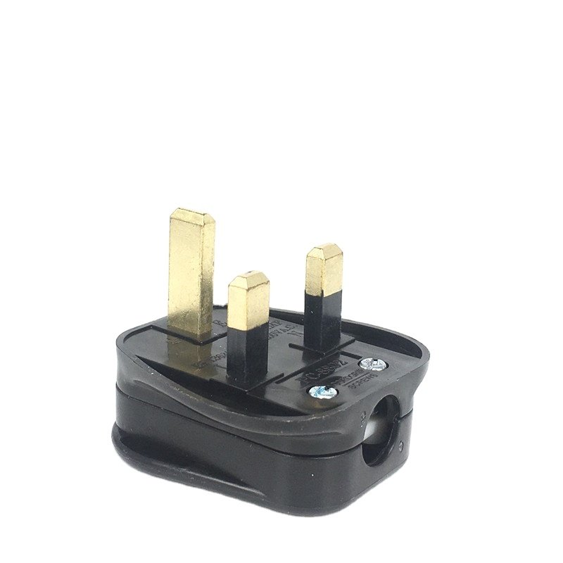 250V BS 3 Pin 13 AMP Fuse Plugs UK typeG with fused power wiring plugs adapter electric 1363 top plug