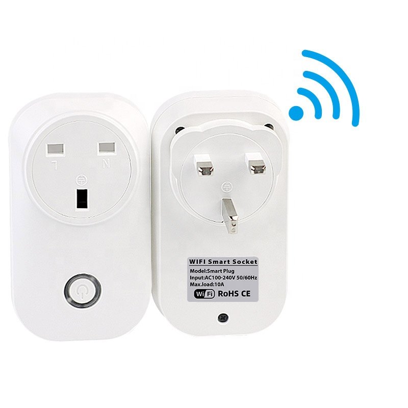 Wi-fi Wireless Smart Plug Baytion 16a Amp Voice And App Controlled 10a Zigbee Tuya Smart Plug Enclosure Power Socket