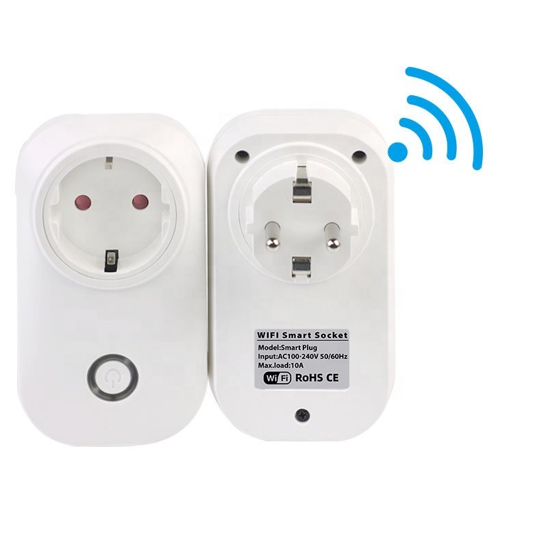 Wi-fi Wireless Smart Plug Baytion 16a Amp Voice And App Controlled 10a Zigbee Tuya Smart Plug Enclosure Power Socket