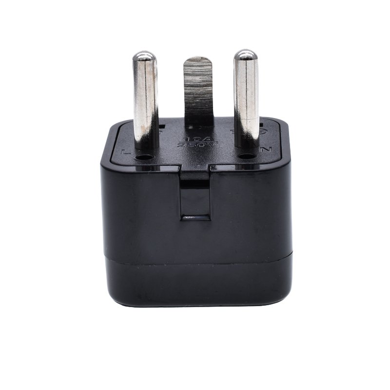 Universal to Demark Plug Adapter 10A 250V Multifunction EU US UK AU to Type-K 3 pins Converter For Travel White Black