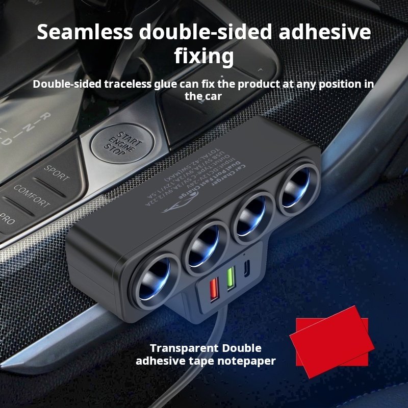 "Security Upgrade 12 V Car Cigarette Lighter Plug Rechargeable Electric USB Cigarette Lighter"