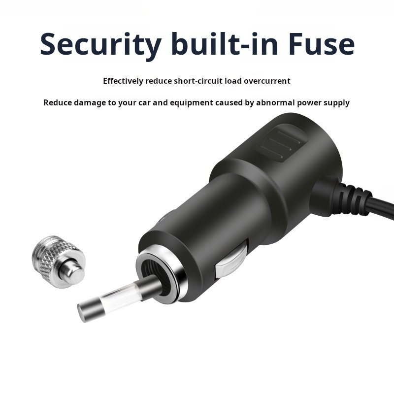 "Security Upgrade 12 V Car Cigarette Lighter Plug Rechargeable Electric USB Cigarette Lighter"