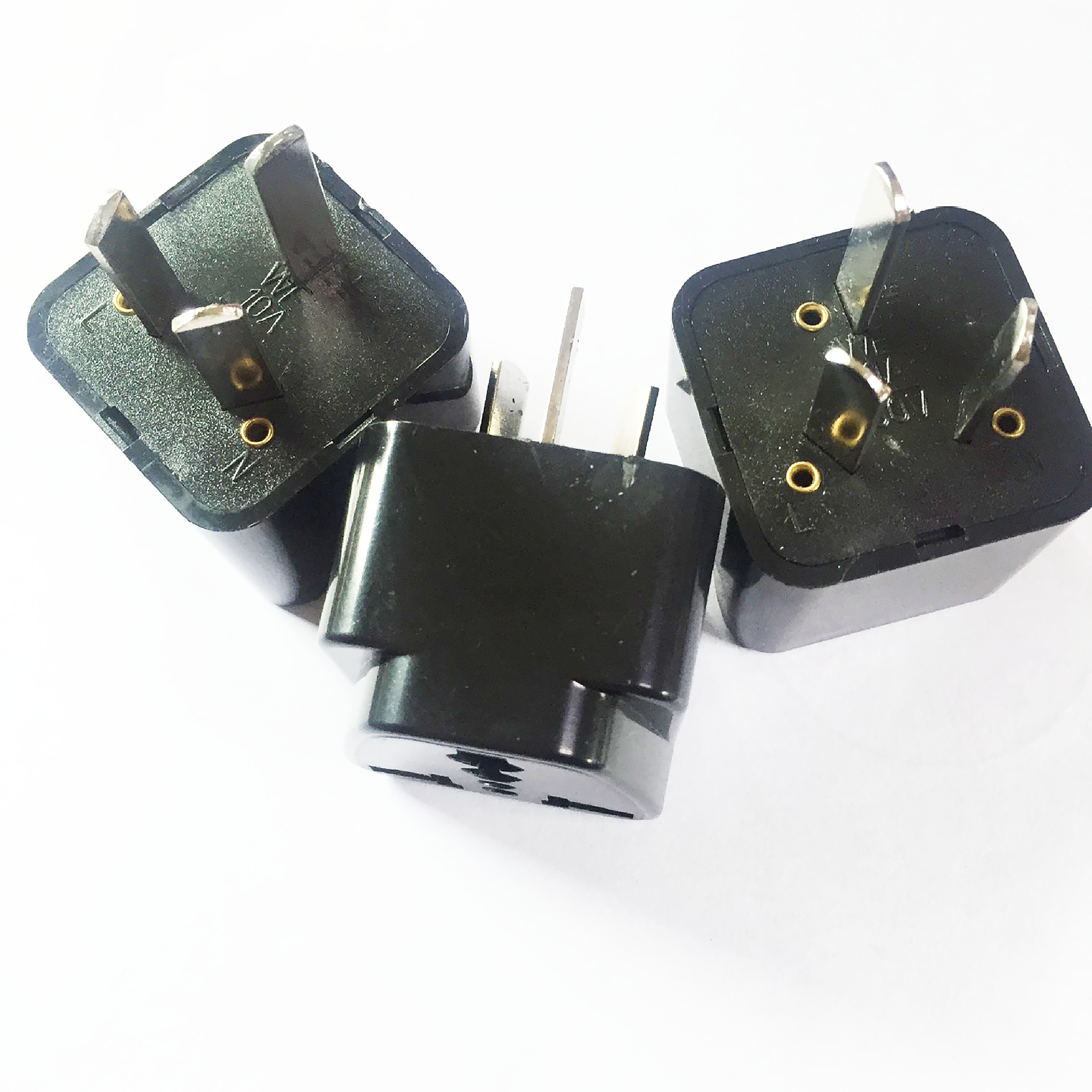 AU 3 Pin Plug Converter Travel Adapter Universal Converters Travel Adaptor Wall AC Power Plug Adapter for AU