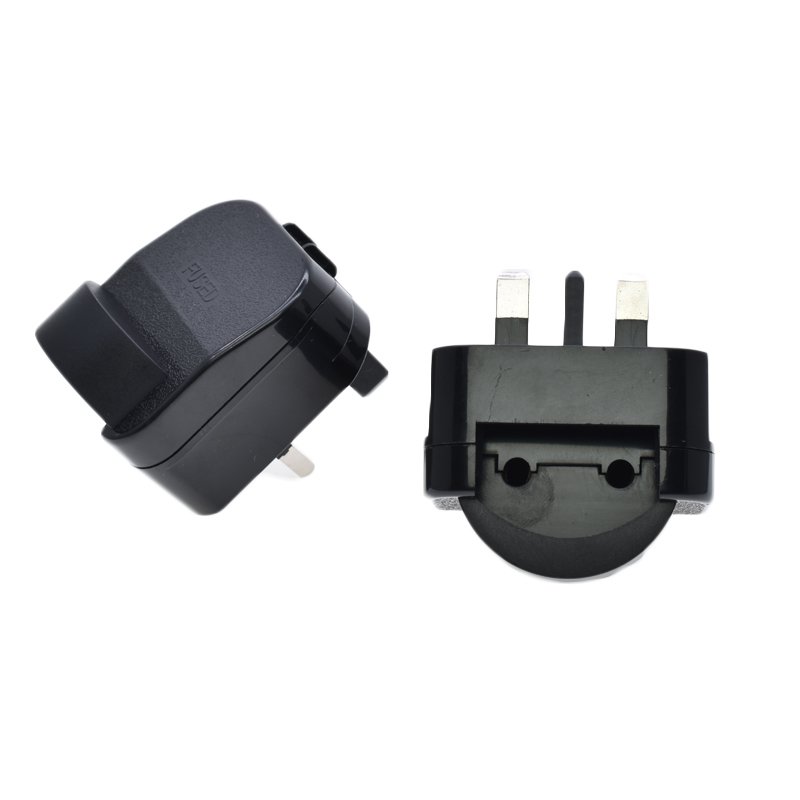 European EU Schuko 2 pin to UK 3 Pin Converter Plug 13A uk travel adapter 250V 13A Built-in fuse Type-G Connector