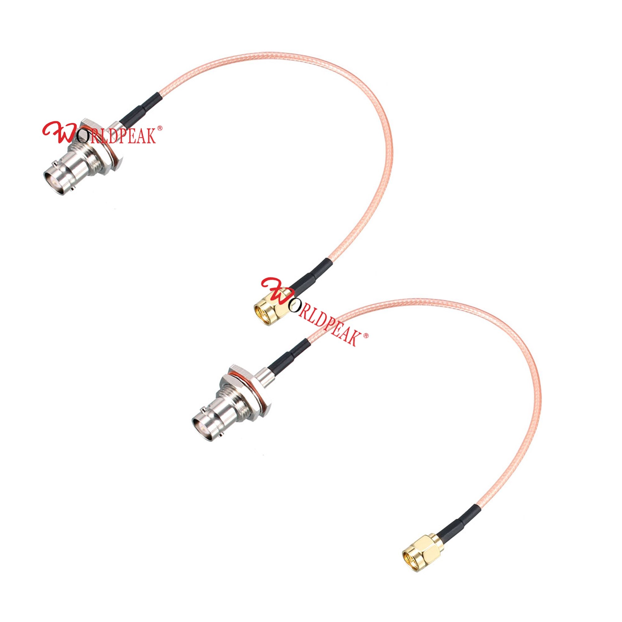 SDI Video Cable Bnc Female Bulkhead jack to SMA male plug 75Ohm Rg-179 Video Cable HD 3G SDI Recorder Camera Monitor Converter