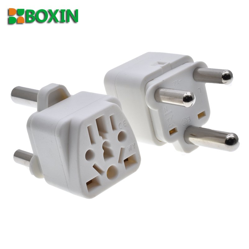 Universal to South Africa Plug Adapter 2 pins to 3 pins Type-M 13A to 16A 250V EU US UK AU to India Sri Lanka, Kenya Converter