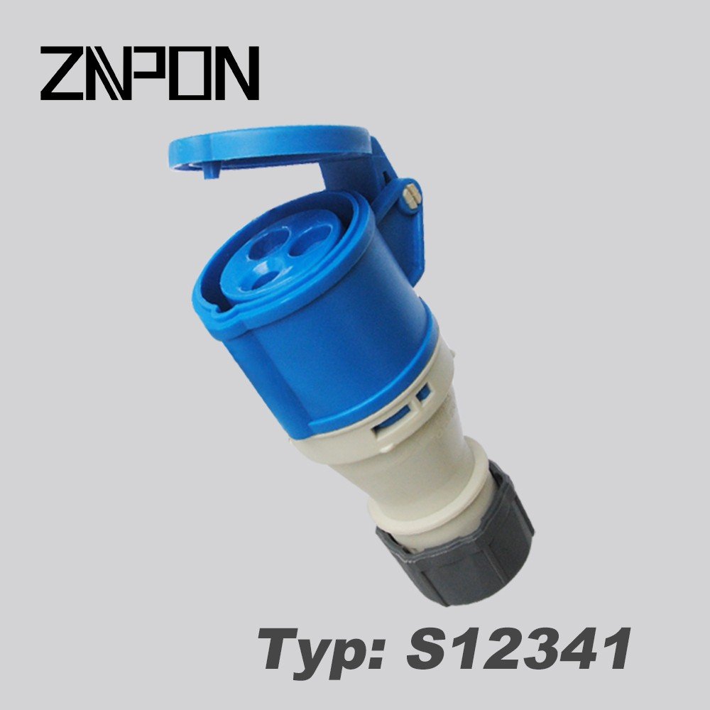 16A 6h industrial plug 220v power plug P12341