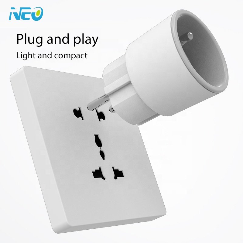 Energy-saving smart plug work with Alexa Google home Wifi Tuya Plug with Socket