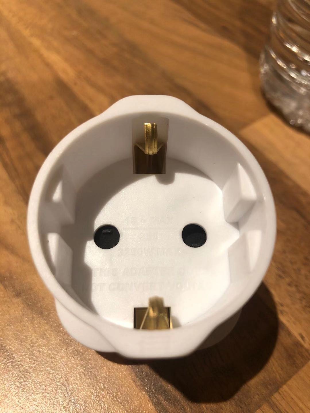 BS8546 certification Europe Schuko to UK plug adaptor